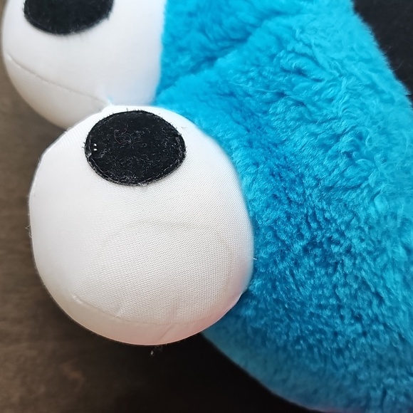 ❤️Vintage 90s Tyco Sesame Street Giant 13" Elmo & Cookie Monster Plush - Picture 3 of 11